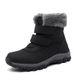 Women's Shoes, Autumn And Winter, Women's High Top With Plush Cotton Shoes, Thick Snow Boots_vogvips.com