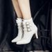 Elegant Pointed Toe Stiletto Ankle Boots With Belt Buckle Detail - Women's Fashion Boots In Extended Sizes (32-47) For Autumn/Winter_vogvips.com