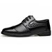 Men's Genuine PU Leather Oxford Shoes - Comfortable Slip-Resistant Business Casual Shoes For Office & Daily Wear_vogvips.com