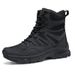 High-top Boots Men Shock-absorbing Wear-resistant Breathable Combat Boots Men Outdoor Comfortable Hiking Shoes Men Ankle Boots_vogvips.com