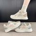 Forrest Gump Shoes Women's New Thick Soled Daddy Shoes Breathable Sports Shoes Lightweight Casual Running Shoes Training Shoes_vogvips.com
