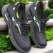 Mesh New Summer Model, Thin, Hollow, Breathable Mesh Shoes, Men's Sports Casual Trendy Slip-on Loafers_vogvips.com