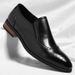 Men's Genuine Leather Brogue Loafers Dress Shoes With Wingtip Perforations Comfortable Business Casual Oxfords Office &_vogvips.com