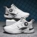 Winter New Couple Leather Sneakers, Casual Shoes, Plus Size Trendy Shoes_vogvips.com