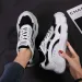 2025 Spring Autumn Women Sneakers Breathable Platform Sports Shoes Patchwork Comfortable Lace Up Vulcanized Basket Enfant Fille_vogvips.com