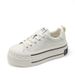 Internet Celebrity, Stature, Thick Sole, High Height, Small White Shoes, Spring And Autumn Season New_vogvips.com