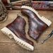 European Warm Series Handmade Outdoor Work Martin British Style Short Boots Men High Top Genuine Leather Lace-up Youth Motorcycle Shoes_vogvips.com