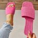 Summer Slippers Women Flat Luxury Outdoor Beach Flip Flops Female Sandals Trend Brand Design Slides Shoes Woman 2024 Big Size 43_vogvips.com