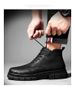 Thick-soled High-top Retro Martin Boots Waterproof Short Boots Outdoor Tooling Boots Heightening Men's Shoes_vogvips.com