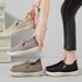Women's Shoes Casual Shoes Soft-soled Single Shoes One-pedal Lazy Shoes Middle-aged And Elderly Mother Shoes Breathable Fly-woven Shoes_vogvips.com