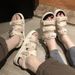 One Shoe Two Wear Magic Tape Sandals Couple Slippers Women Summer 2025 New Men Student Beach Shoes Large Size Soft Sole_vogvips.com