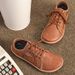 Cross-Border New Wide-Toe Barefoot Lightweight Soft Sole M's Outdoor Sports Low-Top Lace-Up Leather Casual Shoes For_vogvips.com
