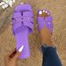SHLIANG Fashion Women Sliding Slippers Summer Flat Bottom Rivet Slippers Women Open Toe Outdoor Beach Sandals Design Slide V0050_vogvips.com