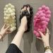 Flip-flops Female Summer Ins Fashion Korean Version All Kinds Of Home Indoor Non-slip Can Wear Flat Slippers_vogvips.com