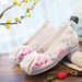 with Upturned Toe Antique Style Beaded Embroidered Cloth Featuring Female Han Elements And Increased Height Hanfu Shoes_vogvips.com