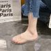 Cross-border In-stock Fashion Crystal Slippers Women, Closed-toe Non-slip Sandals For Home, Bathroom, Bathing, And Beach_vogvips.com