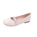 Fairy Shoes, Gentle Single Shoes, Women's Flat Soles, 100 With Skirts, Evening Shoes, Kick-off Beanie Shoes_vogvips.com