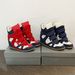 Women's Color Block Height Increasing Sneakers Velcro Closure Thick Soled Casual Shoes Versatile Spring_vogvips.com