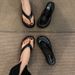Foreign Trade Flip-Flops With Round Toe, Casual Women's Shoes, 2025 Summer New Model, Comfortable Thick-Soled Chunky_vogvips.com