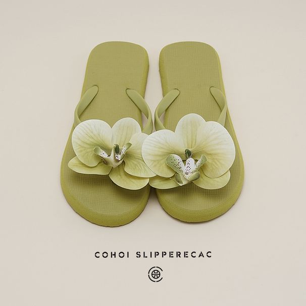 Beach Shoes, Flower Fashion Flip Flops For Women, Outdoor Flip Flops, Summer Casual Sandals, Beach Slippers_vogvips.com