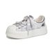 Foam Shell Toe White Sneaker For Women 2026 Summer New Thick Sole Caual Breathable Women' Sport Veratile Board_vogvips.com