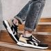 New Casual Mesh Agan Women's Summer Waffle Korean Style Unisex White Breathable Sports Shoes_vogvips.com