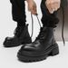 Men's Chelsea Boots Platform Martin Boots Height Increasing Casual Short Boots Tooling Men's Boots_vogvips.com
