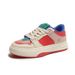 2025 Summer New Style Mandarin Duck Color Block White Trendy Student Breathable Shoes Versatile Casual Sneakers For_vogvips.com