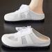 Women's Shoes Casual Shoes Breathable Mesh Shoes Half Slippers Soft Sole Dexun Shoes Fashion Women's Single Shoes_vogvips.com