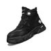 European Warm Series Autumn Winter New Leather Warm High-top Martin With Rotating Buckle Slip-on Outdoor Sports Yellow Men's Boots_vogvips.com
