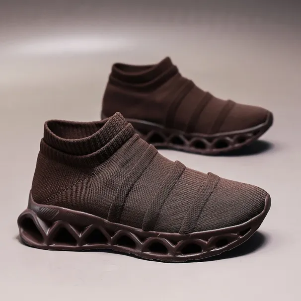 Women EVA Platform Sneakers Breathable Mesh Lightweight Shoes Anti-Slip Comfortable Jogging Shoes Fashion Casual Women Sneakers_vogvips.com