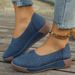 New Oversized Lazy Shoes For Women, Summer 2025 New Hollow Out Thick Sole Single Shoes, Size 43_vogvips.com