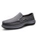 Men's Shoes Leather Loafers Soft-soled Foot-fitting Casual Leather Shoes Fleece Warm Men's Shoes_vogvips.com