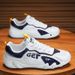Labor Protection Summer Breathable Canvas Men's Construction Site Work Korean Version Versatile White Sports Board_vogvips.com
