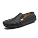 White Genuine Cowhide Soft Soled Casual Plus Size Spring And Summer Men's Handmade Leather Shoes Vatile One Foot_vogvips.com