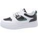 Ins Mesh White Sneakers Women 2023 Spring New Breathable Thick-Soled Korean Style Board Shoes For Fem Students_vogvips.com