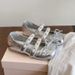 French Ballet Dream Flat Bottom Shallow Mouth Mary Jane Shoes Women's Bow Sweet Empty Temperament Bag Head Sandals_vogvips.com