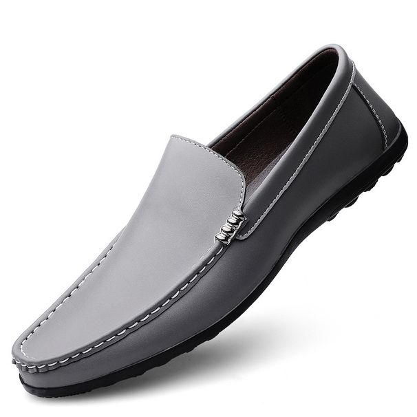 Unbeatable Quality Italian New Bean Shoes: Genuine Lazy With Sole And Soft Face Casual Leather Shoes_vogvips.com