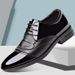 2025 New Soft Sole Business Formal Leather Men's Korean Style Trendy Versatile British Wedding Shoes For Men_vogvips.com