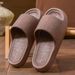 New Style Slippers For Summer Outdoor And Indoor Use, Odor-Resistant, Thick-Soled, Bathroom Shower Quiet Non-Slip Couple_vogvips.com