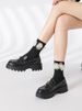 Thick-Soled Loafers Women Spring And Autumn 2025 New Genuine Height Increasing Thick Heel British Style Small Leather_vogvips.com