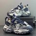 Men's Chunky Sneakers Height Increasing Platform Casual Shoes Wide Toe Box Comfortable Fashion Trendy European Style Premium_vogvips.com