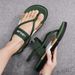 2023 Summer New Men's Flip-Flops From Jinjiang Factory, Trendy Outdoor Beach Sandals, Non-Slip, Wear-Resistant, Casual_vogvips.com