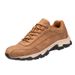 TRONG CAVARY plus size leather outdoor hiking shoes men's leisure sports hiking shoes middle-aged and elderly walking shoes_vogvips.com