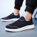 Summer Cross-border Plus-size Lightweight Casual Mesh Shoes, Comfortable And Breathable Slip-on Loafers For Men_vogvips.com