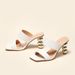 bag Electroplated And High Heels Women S Ladies Shoes Special Shaped Gourd Heel Sandals Customized_vogvips.com