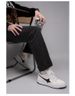 Invisible Inner Height Increase Casual Shoes Men's Little White Shoes Breathable Men's Soft-soled Leather Height Increase Meteor Streamer Board Shoes_vogvips.com