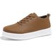 Euro Step Spring 2025 New White Versatile Shoes Men's Height-Increasing Flat Sports Casual Sneakers Comfortable_vogvips.com