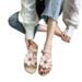 2025 New Women's Summer Outdoor Roman Style Sandals Korean Fashion Ins Trend Beach Slippers_vogvips.com