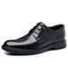 Suitable For All Seasons Suit Leather Soft Sole Men's Live Business Formal Youth Casual Groomsmen Wedding Shoes_vogvips.com